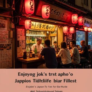日本の夜を120%楽しむ：インバウンド観光客向けBAR完全ガイド