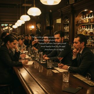 BARで見つけた、人生を変える名言と人々