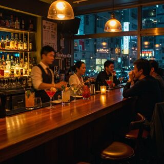 夜の東京、心躍るBAR探訪記～人との出会いを求めて～