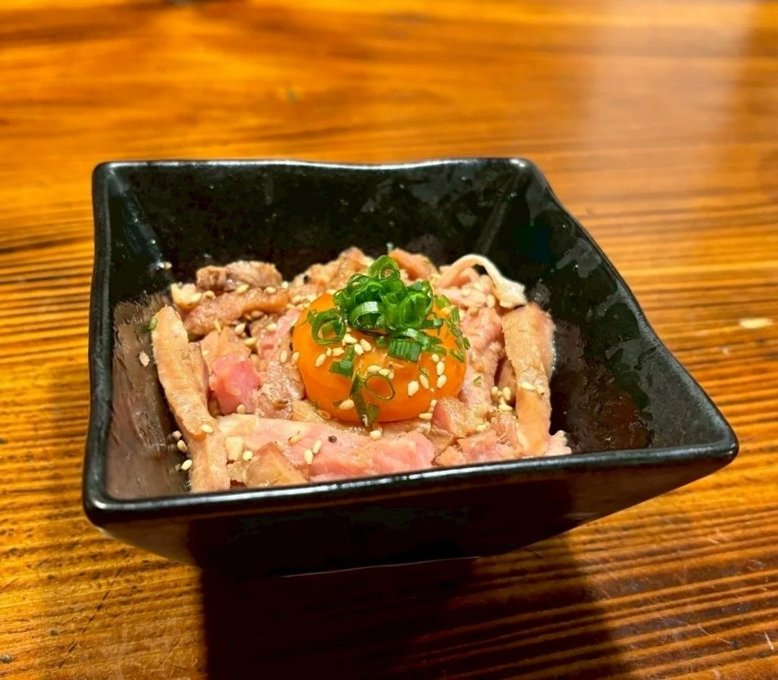 肩ロース低温熟成 ユッケ仕立て