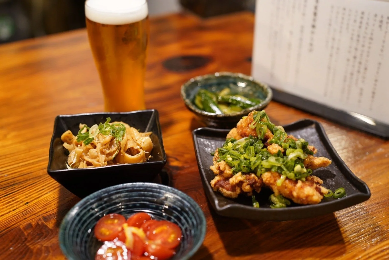 からあげとビール