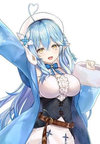 雪花ラミィのイラスト