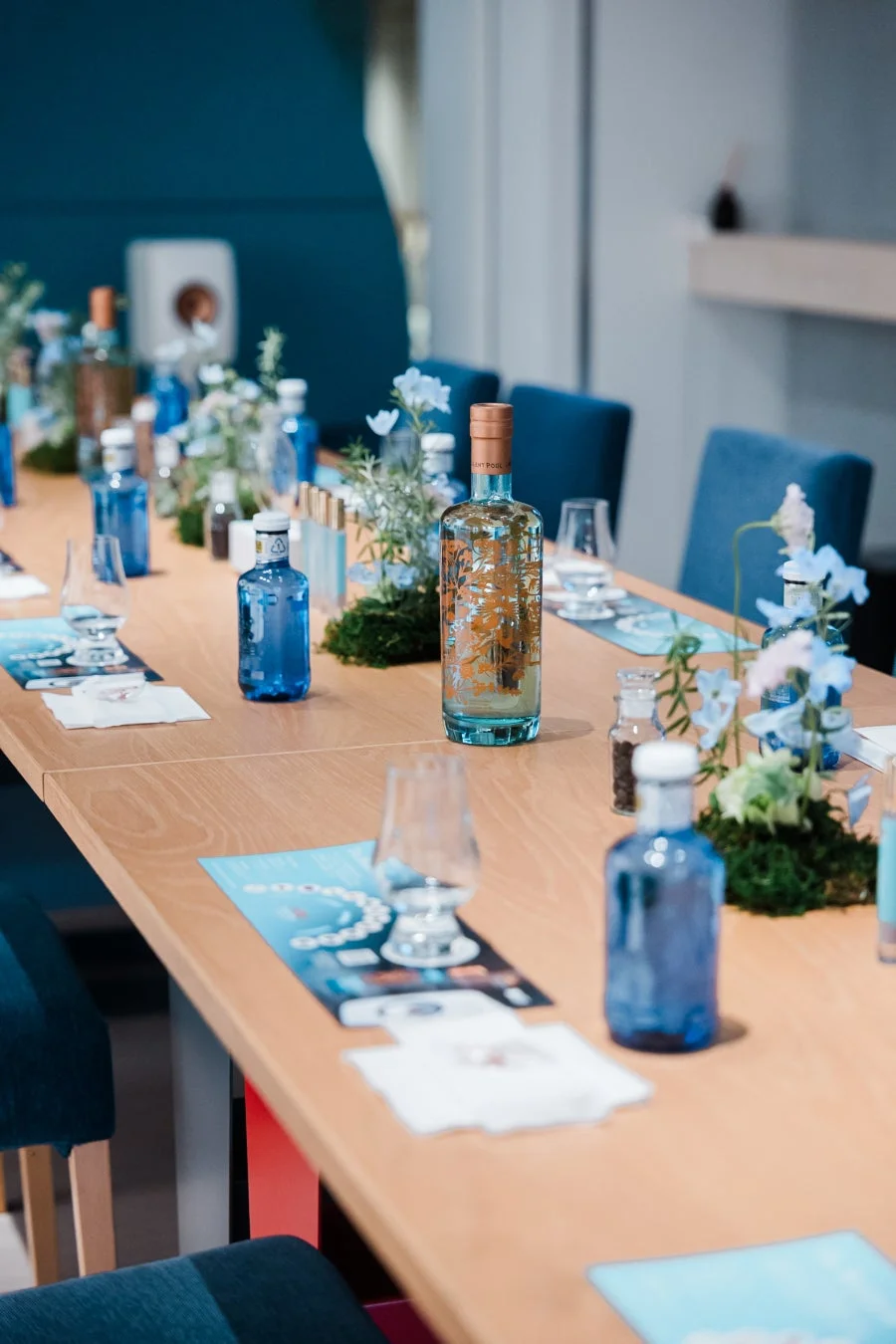 ジンのテイスティング風景