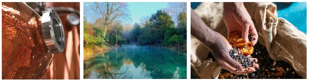 ジンの製造過程イメージ