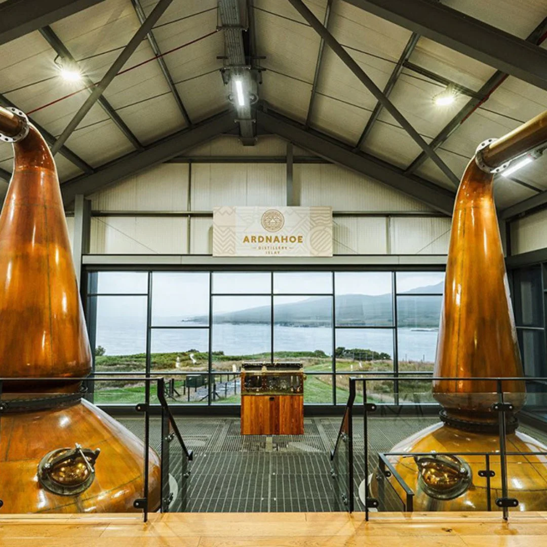 アードナッホー蒸留所 銅製蒸留器