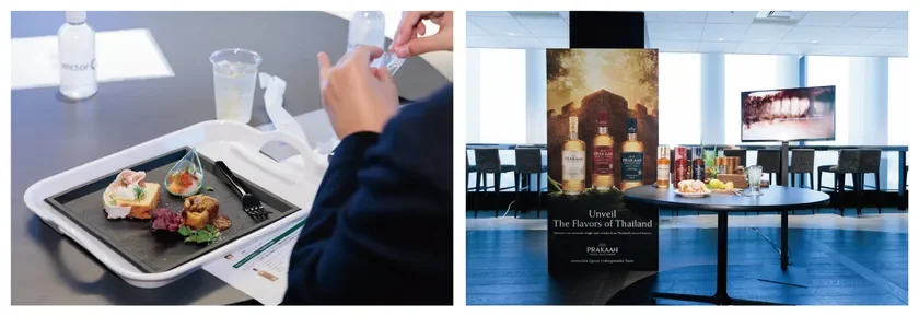 PRAKAANのプロモーションと試食