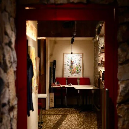 ペペロッソの店内