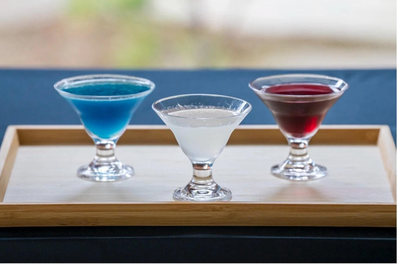 3色のオリジナルカクテル