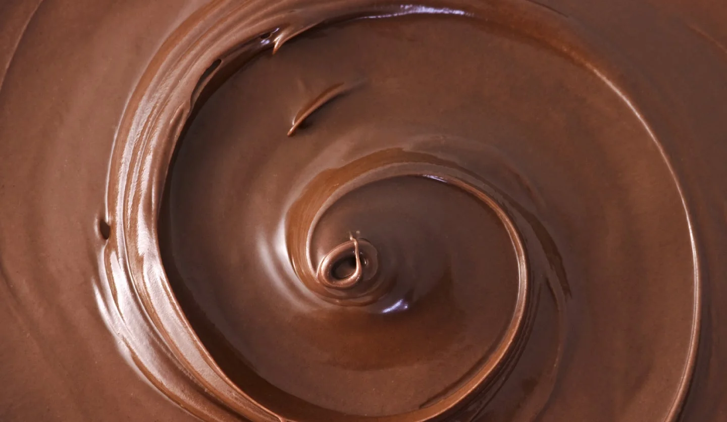 溶けたチョコレート