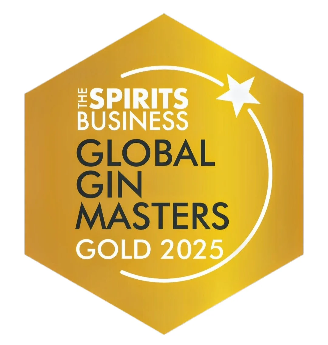 The Gin Masters 2025 ゴールド賞バッジ