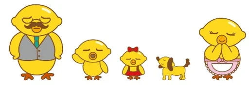 かむぴよのイラスト