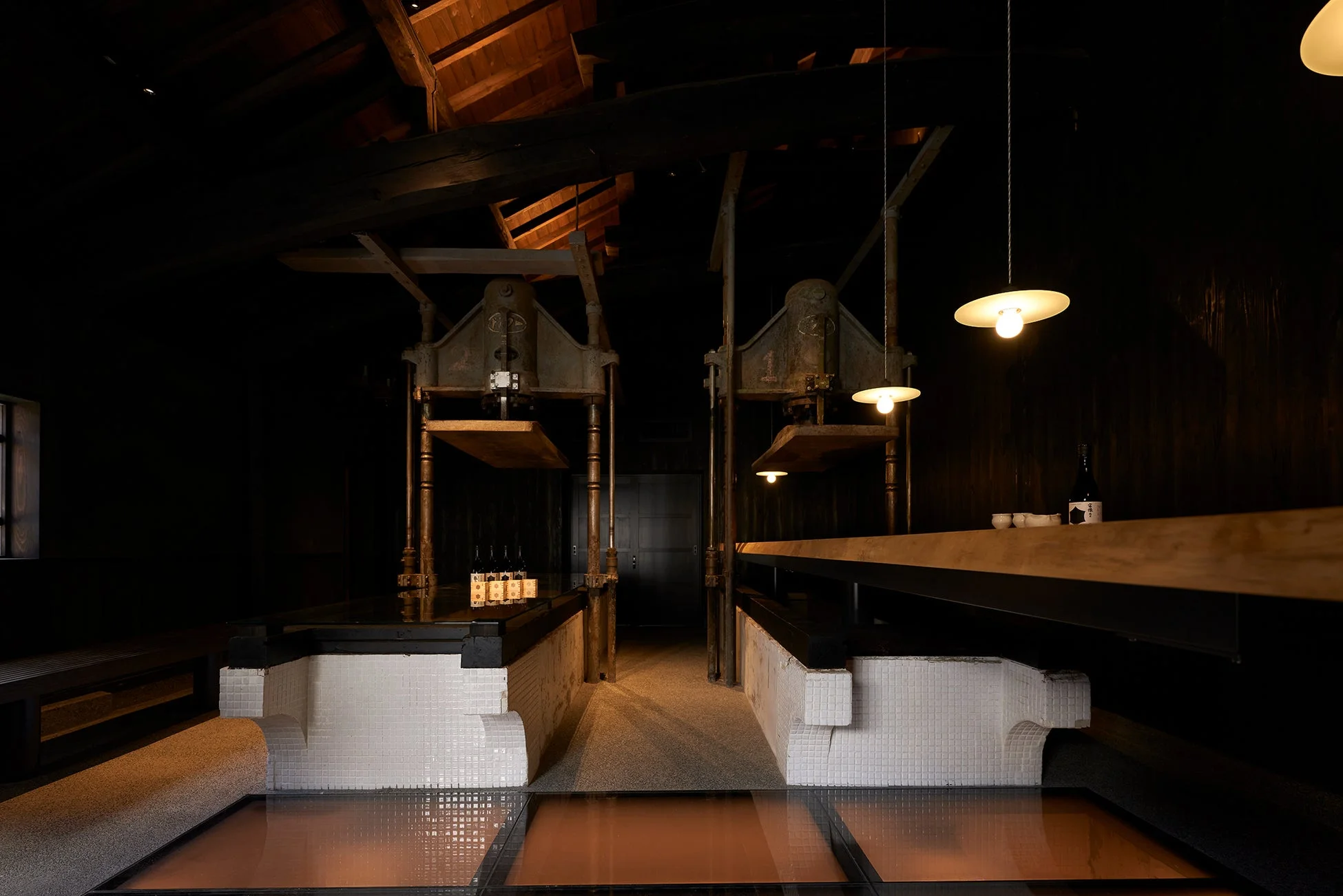 酒蔵BARの内部