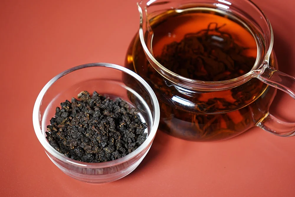 茶葉と急須
