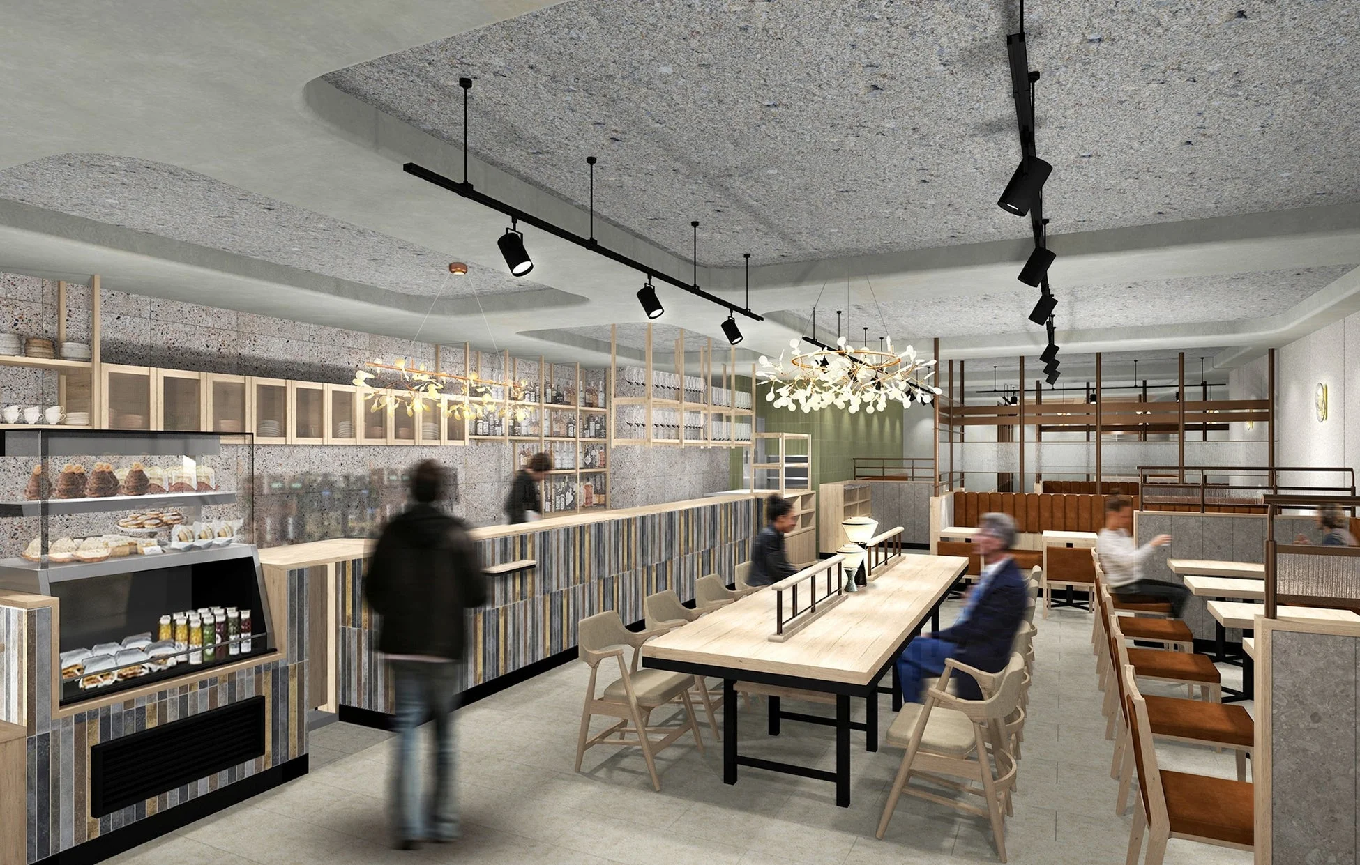 PRONTO店内の様子（カフェタイム）