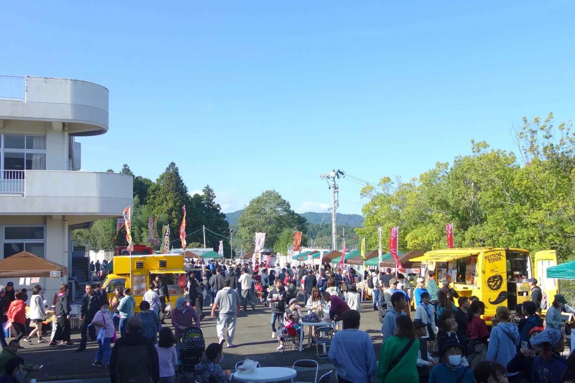 屋外イベントの様子