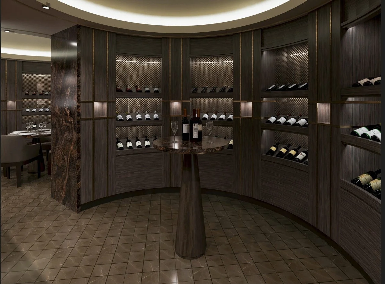 高級感あふれるワインセラー