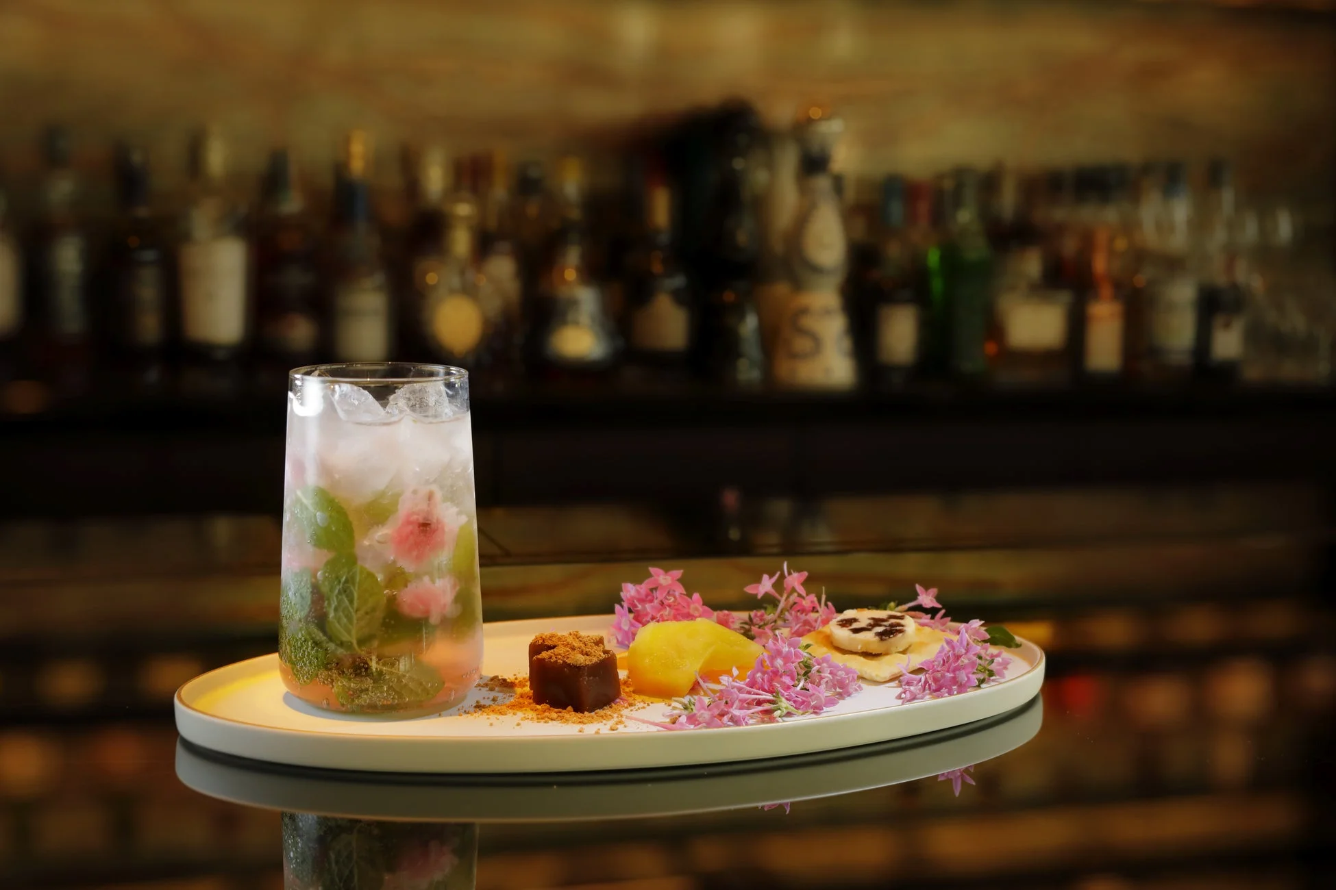 桜カクテルプレート