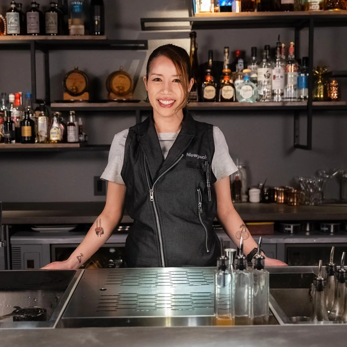Newjackヘッドバーテンダー・安孫子 優 氏