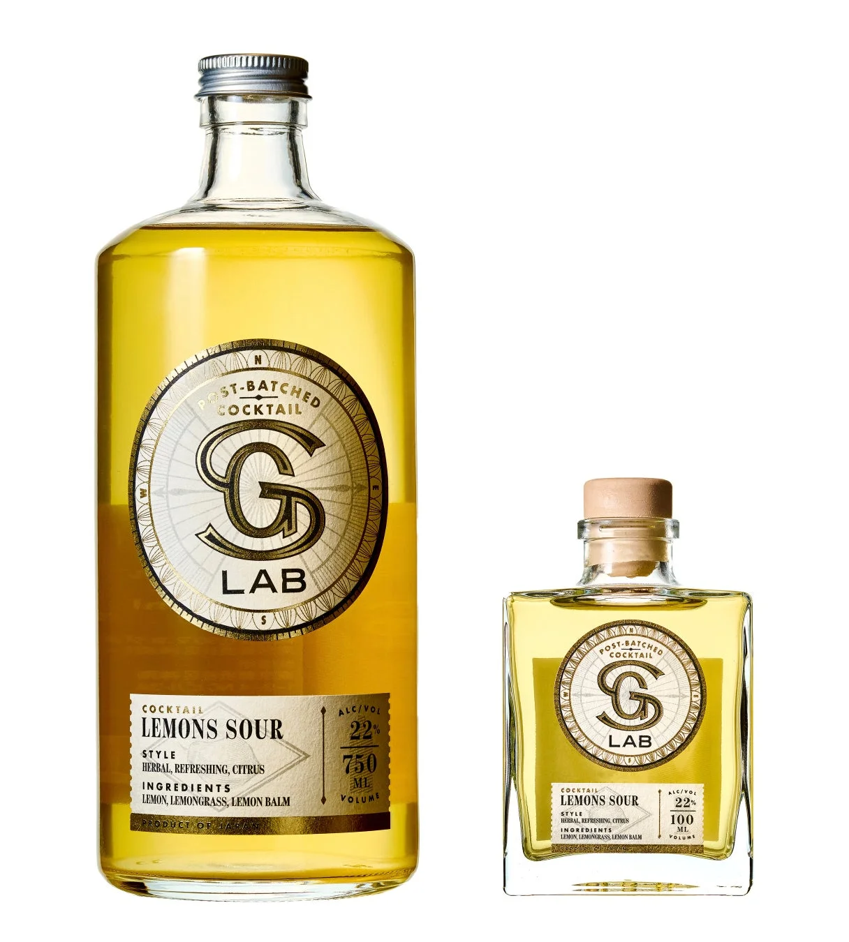 SG Labの大小のボトル