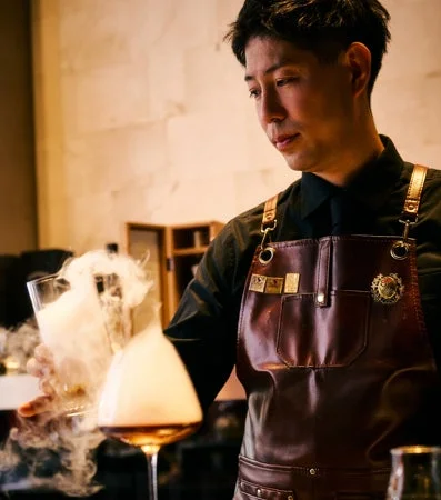 バーテンダーの男性