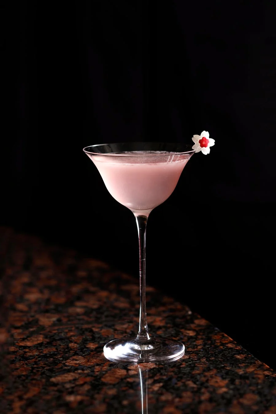 カクテル『花宴』のアップ