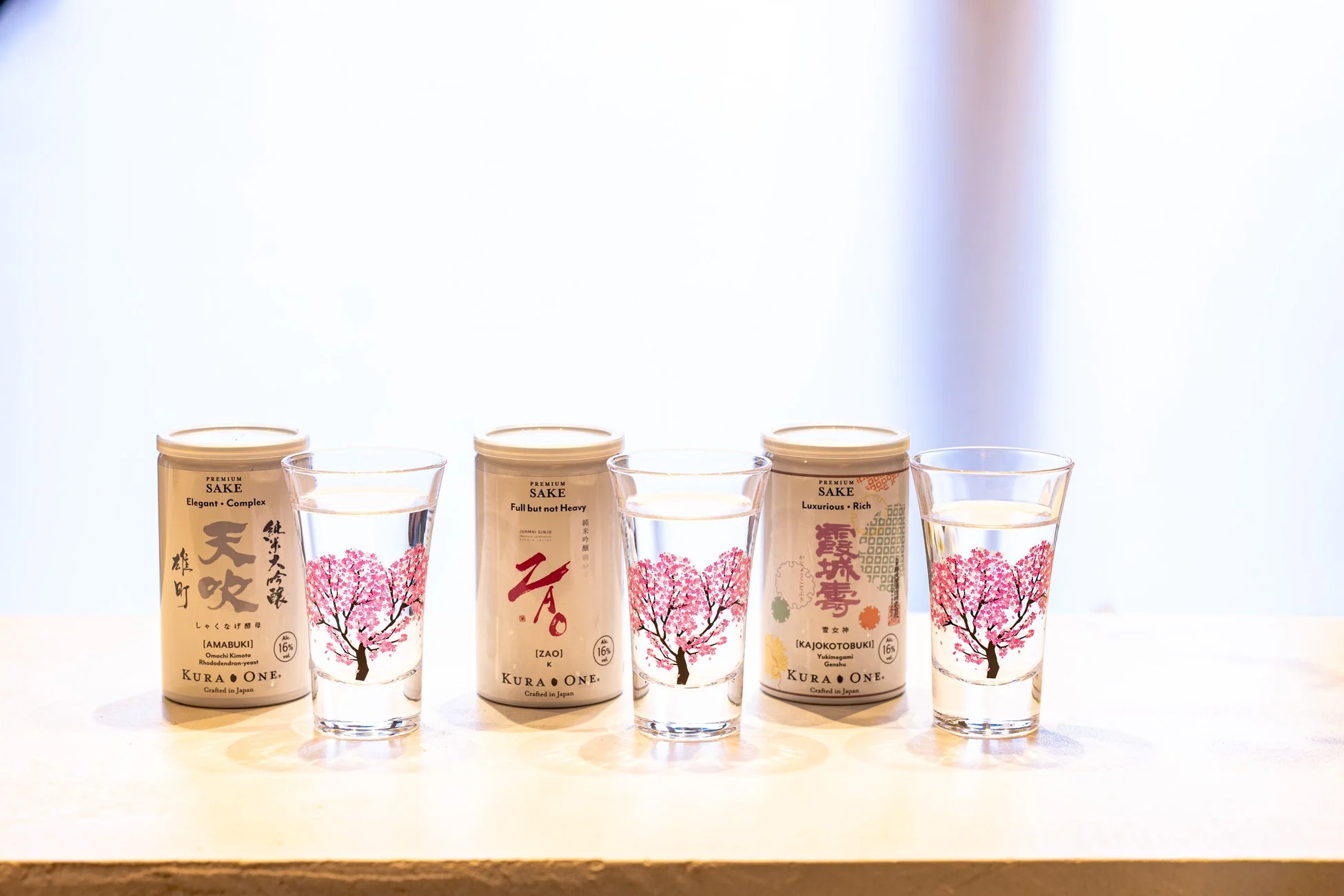 KURA ONE利き酒セット全体