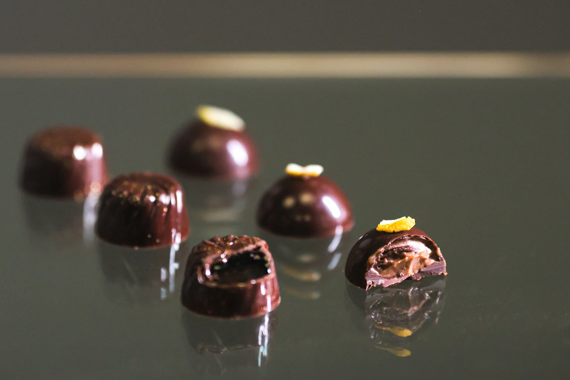 ダークチョコレートのボンボン