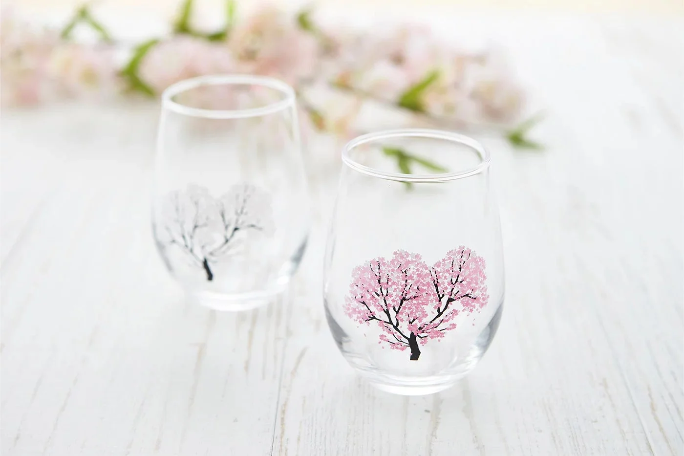 冷感桜フリーグラス