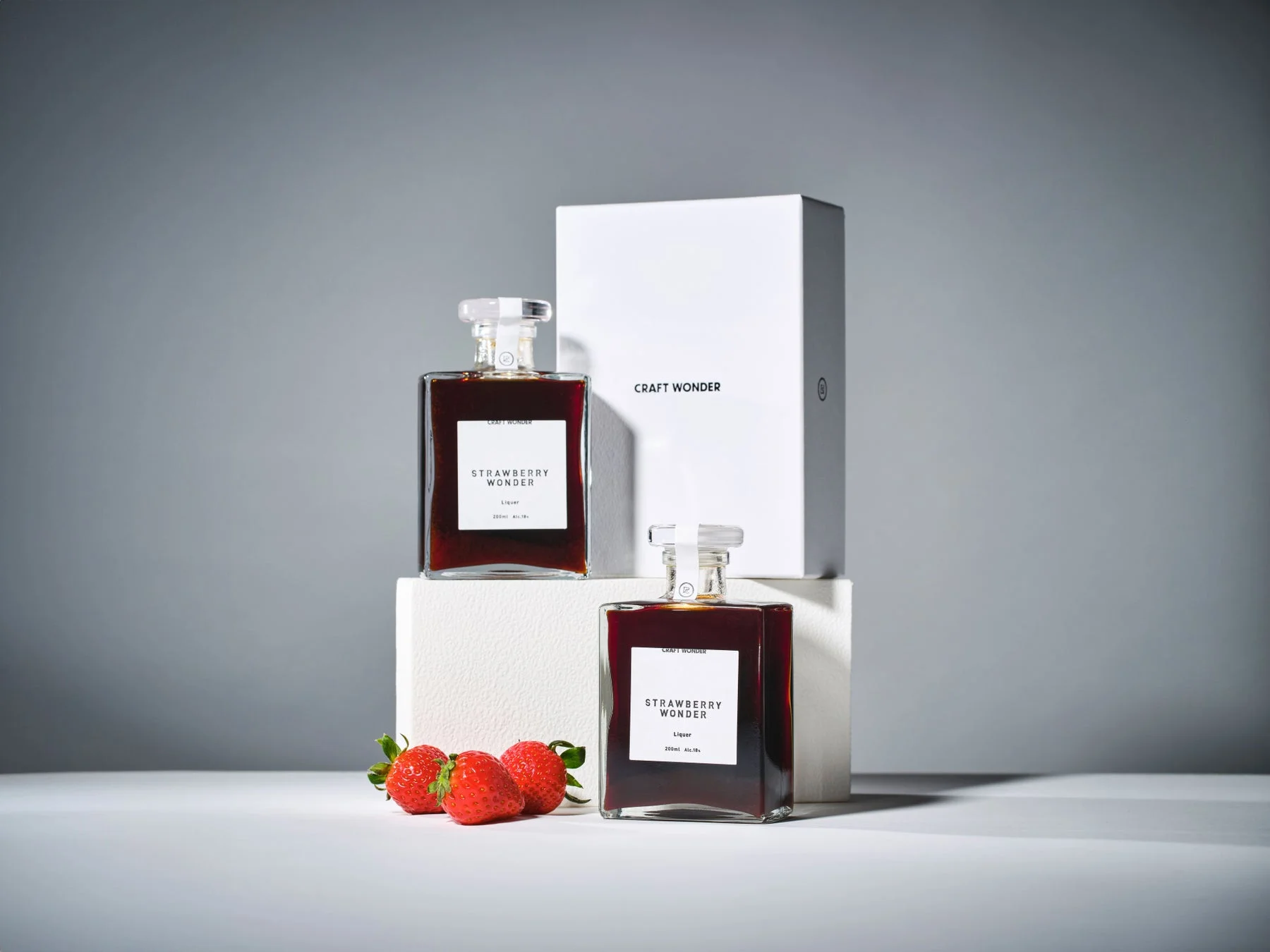 CRAFT WONDER STRAWBERRY WONDER Liqueur 200ml Alc.18%