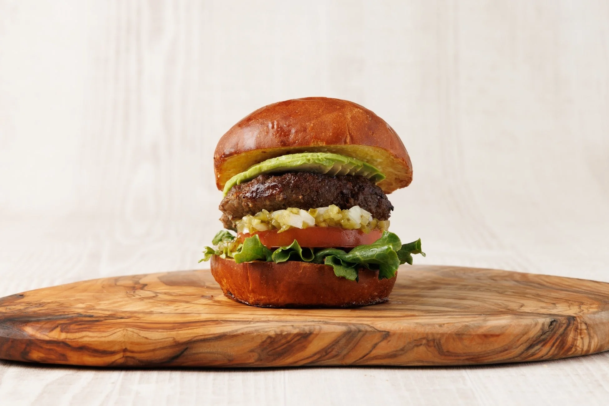 THE PACIFIC ROOMのハンバーガー