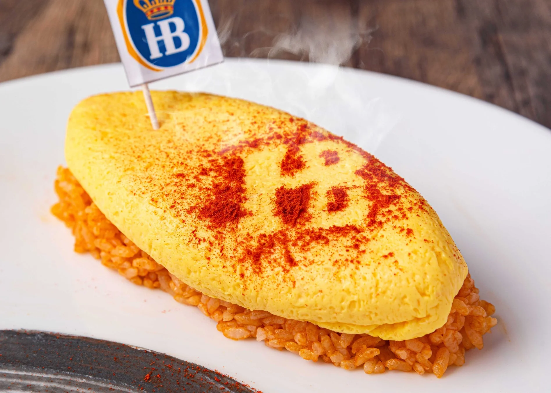 HBたんぽぽオムライス