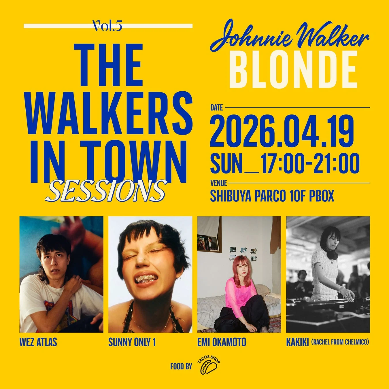 THE WALKERS IN TOWN SESSIONS イベント