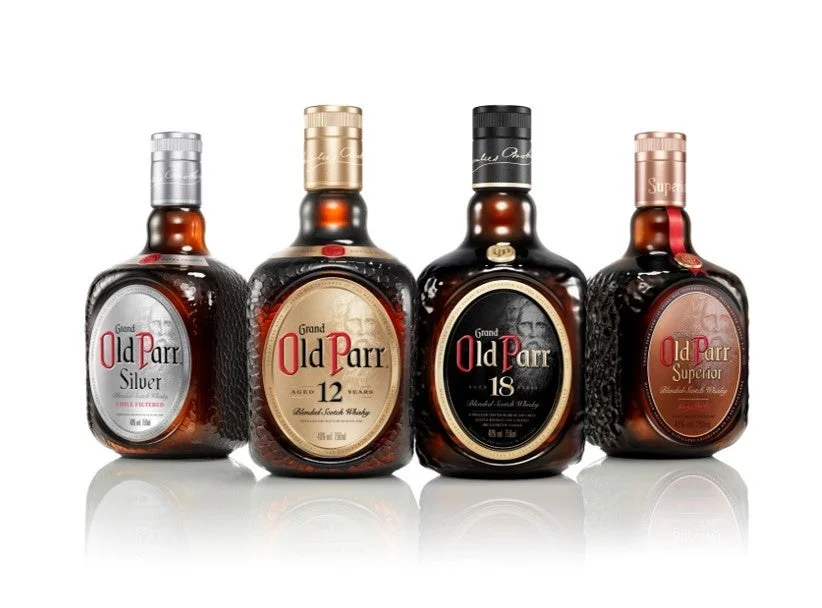 グランドオールドパーのウイスキーボトル