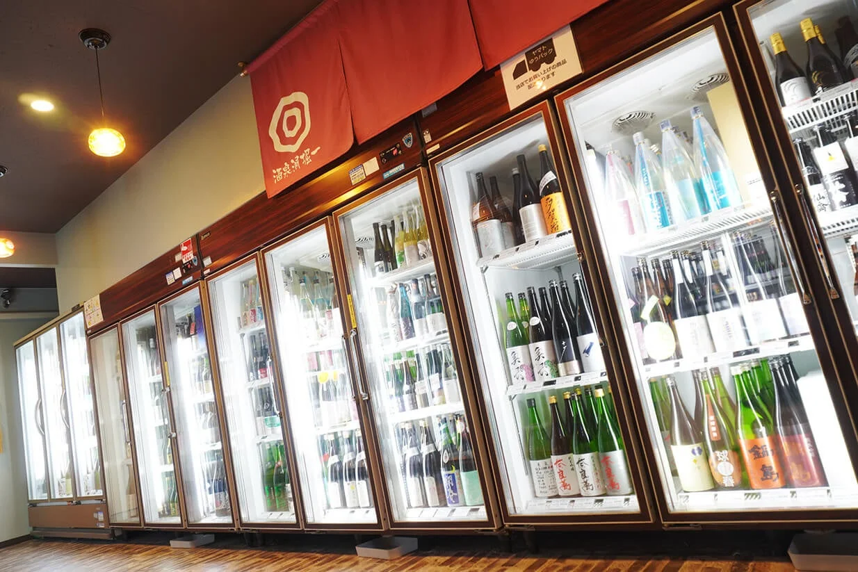 日本酒の冷蔵庫