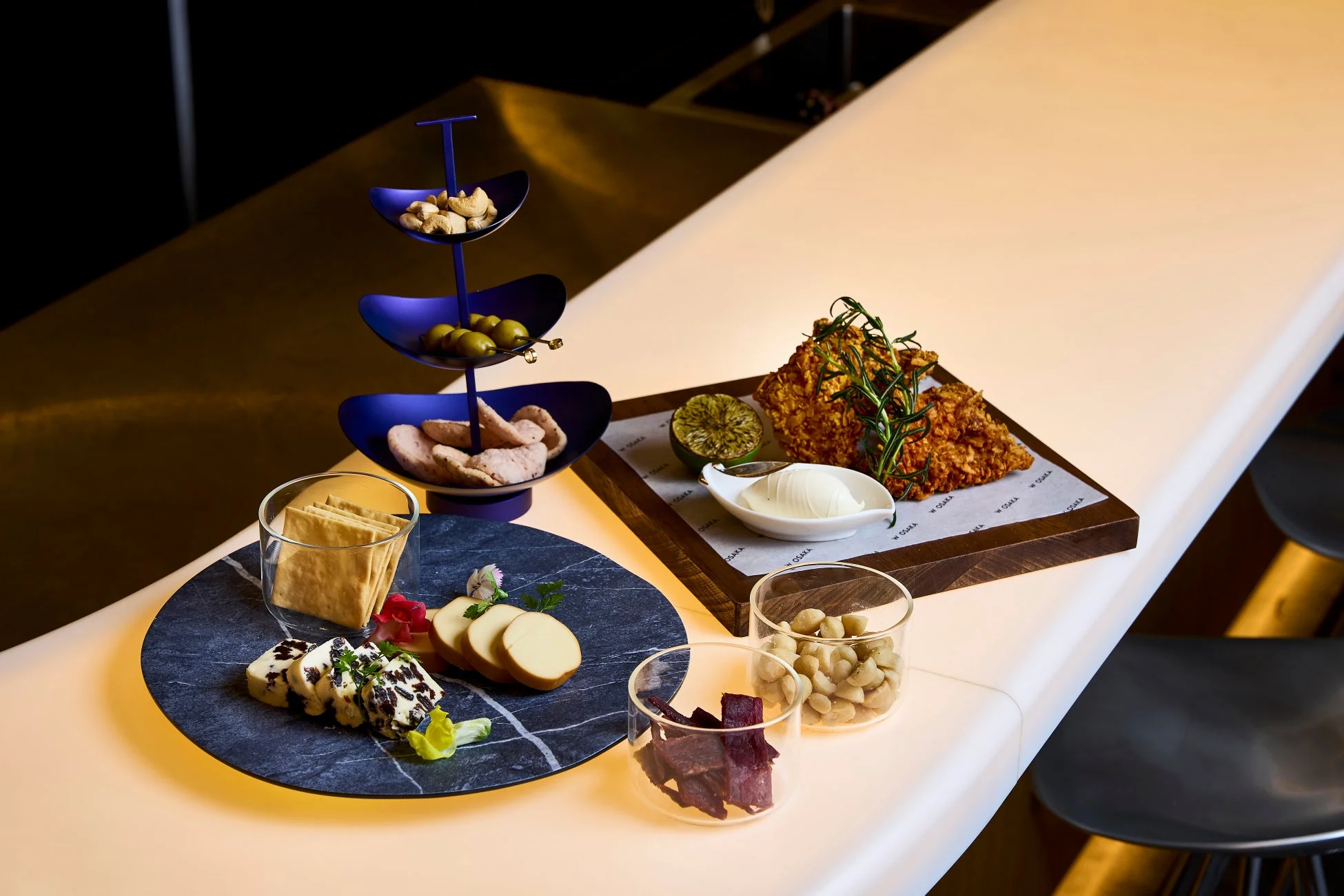 WET BARのフードペアリングメニュー