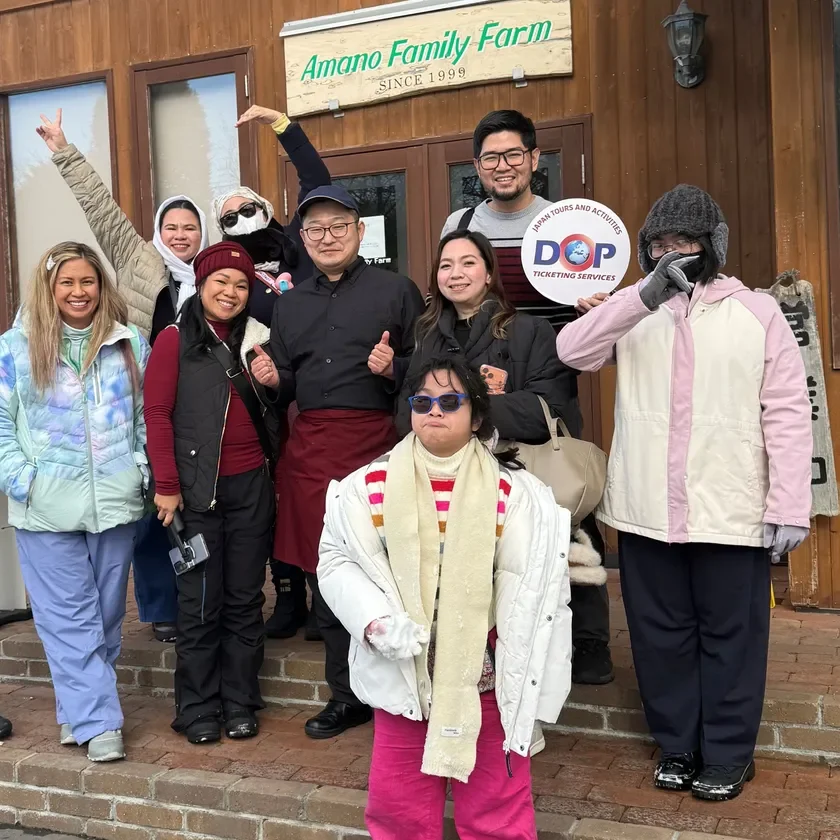 世界中の観光客が訪れる天野ファミリーファーム