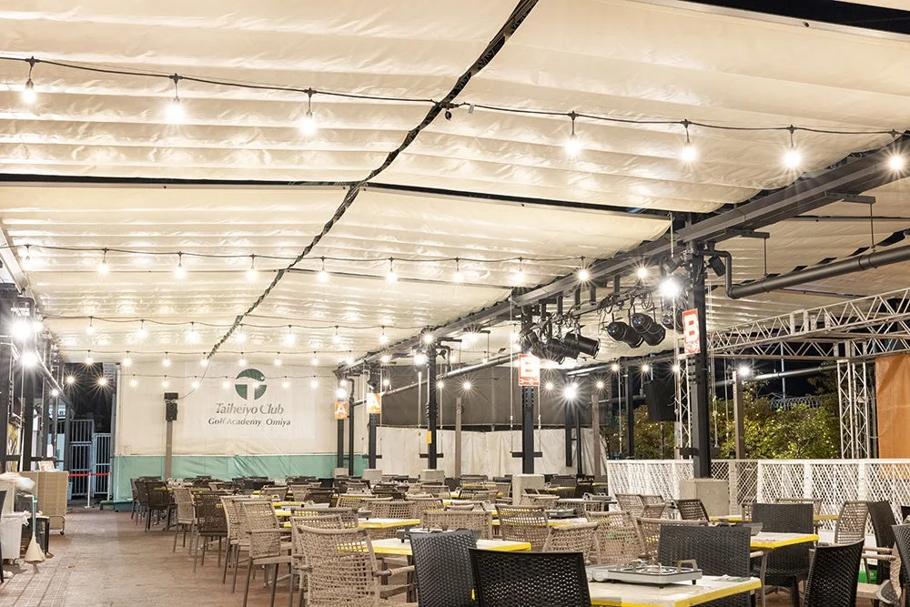 ライブステージの様子