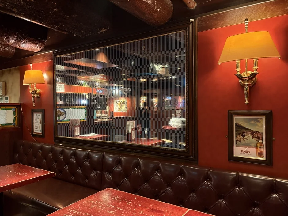 HUB店内のソファ席