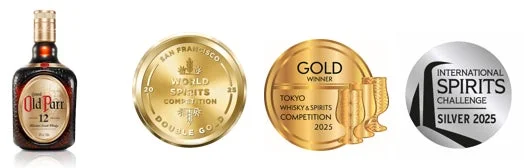 オールドパー 12年 受賞メダル