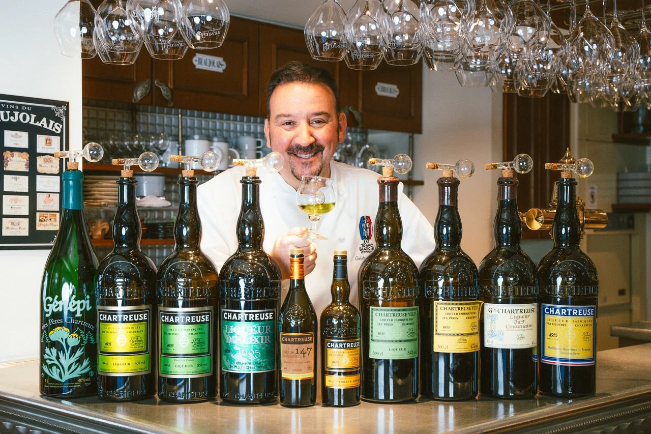 ルグドゥノムブションリヨネのシェフとシャルトリューズ