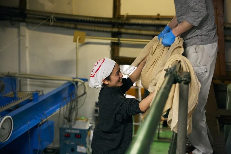 仕込み体験の様子