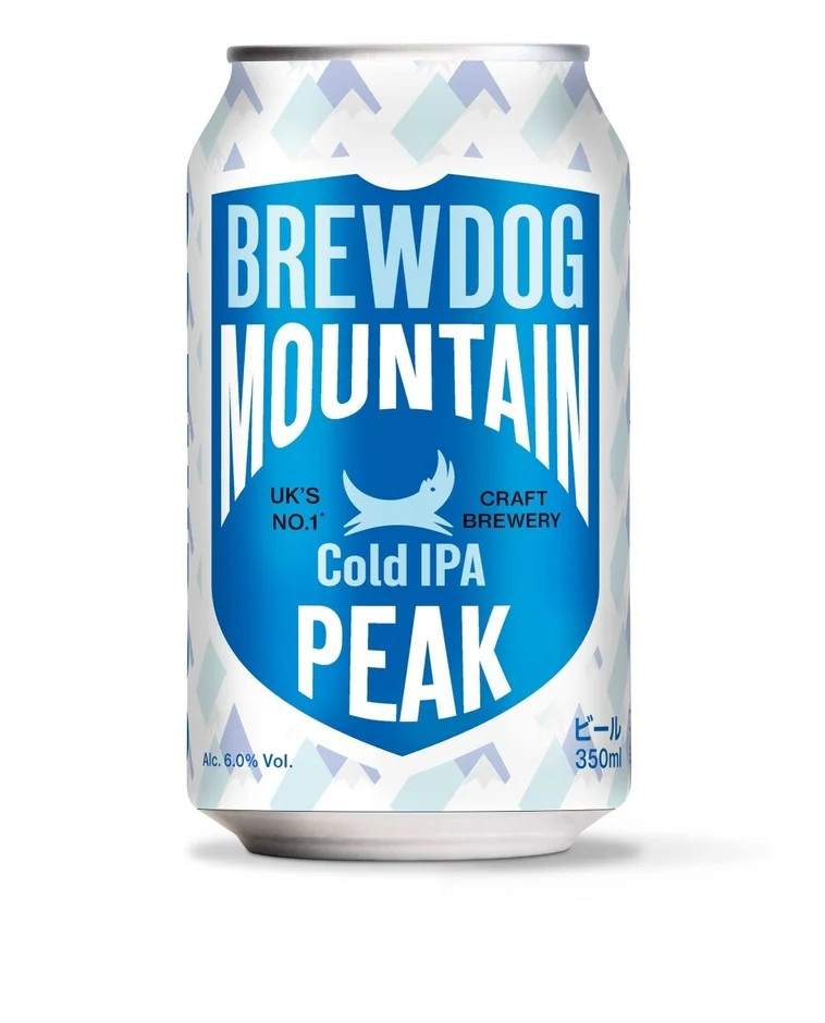 BREWDOG MOUNTAIN PEAK Cold IPAの缶ビール