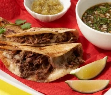 MEAT EXPRESSのビリアタコス