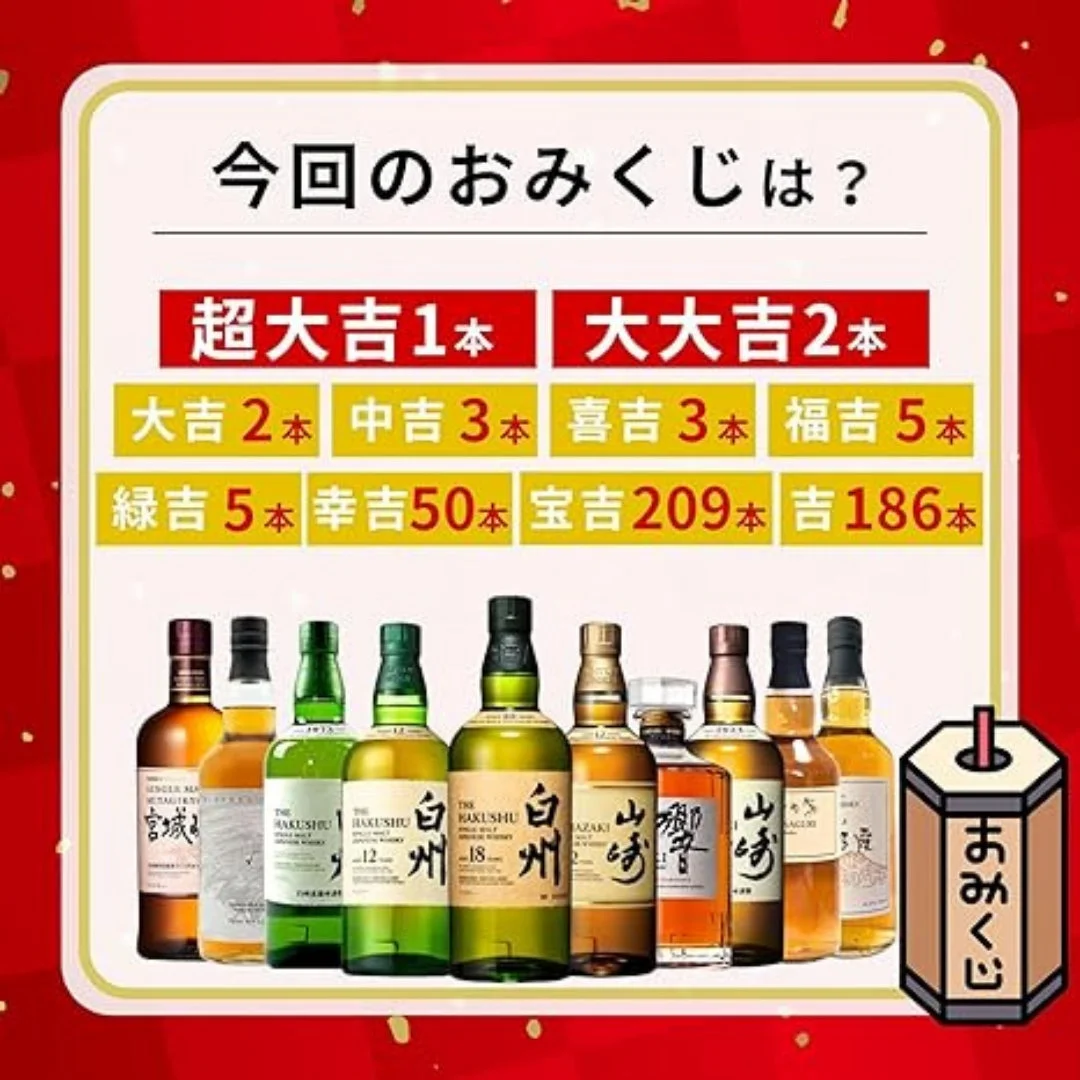 ウイスキーみくじラインナップ