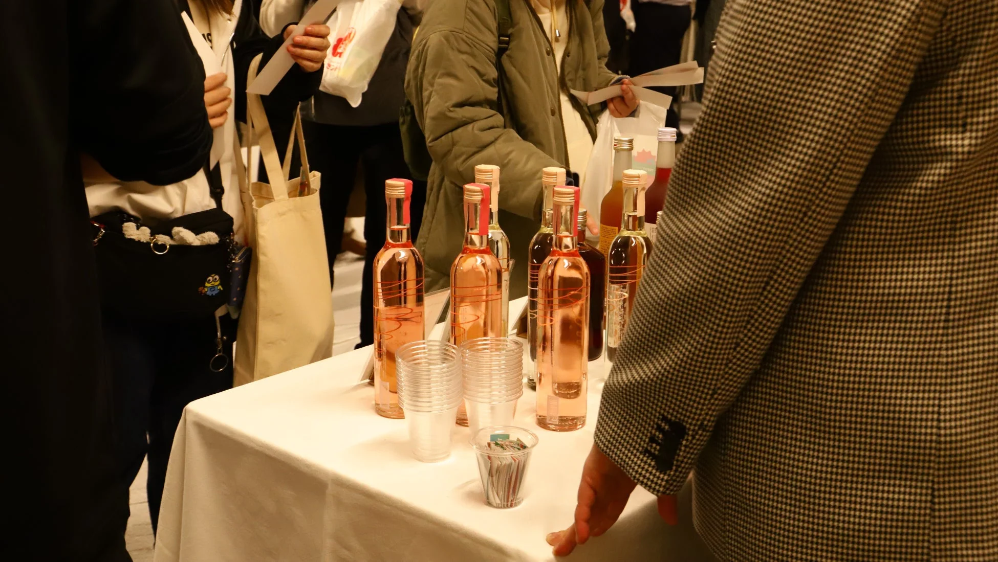 造り手との交流風景
