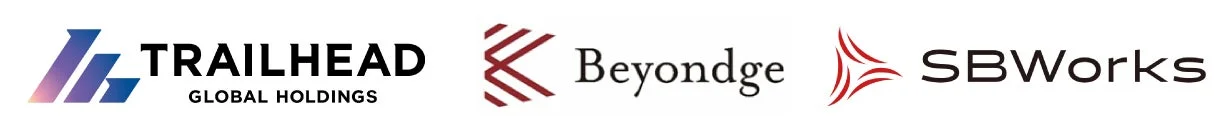 Trailhead Global Holdings, Beyondge, SBWorksのロゴ