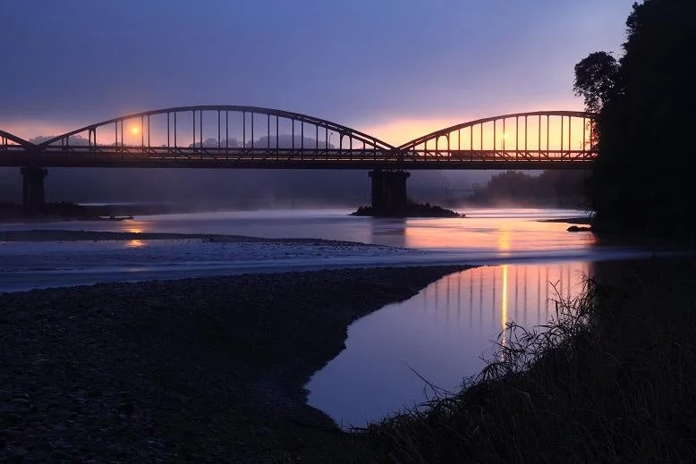常陸大宮市の橋と川