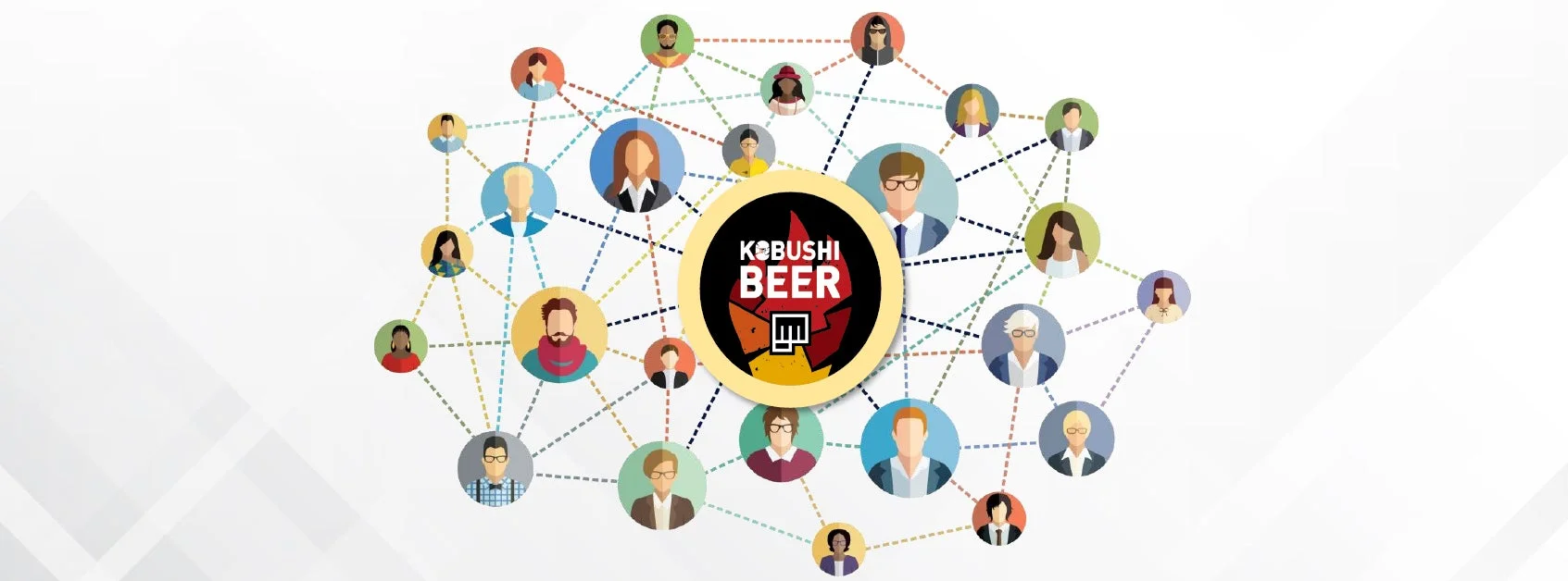 KOBUSHI BEERコミュニティスポンサーの概念図