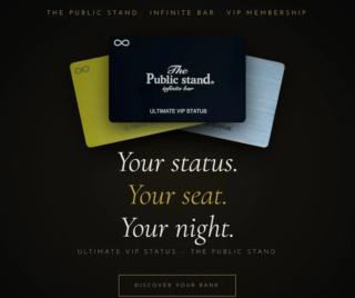 「The Public Stand」がVIPカードプログラムを新設！ あなたの夜を特別なものに変える、上質な大人の遊び場へ✨