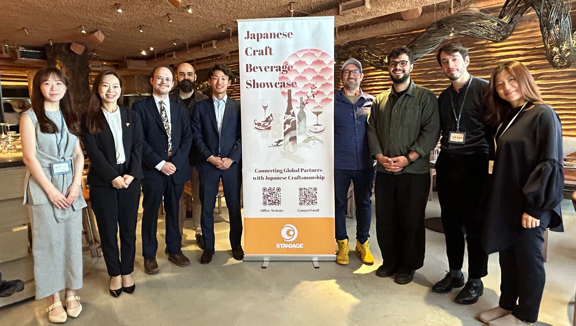 Japanese Craft Beverage Showcase Connecting Global Partners with Japanese Craftsmanship Office Website Contact Email STANDAGE STAFF